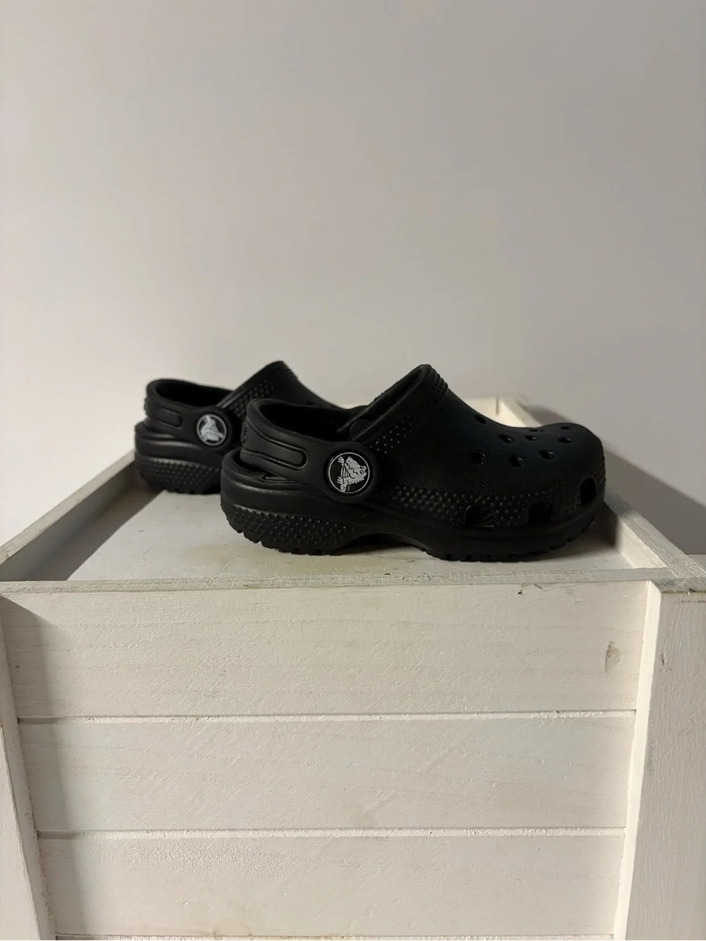 CROCS Kids Black Classic Clog